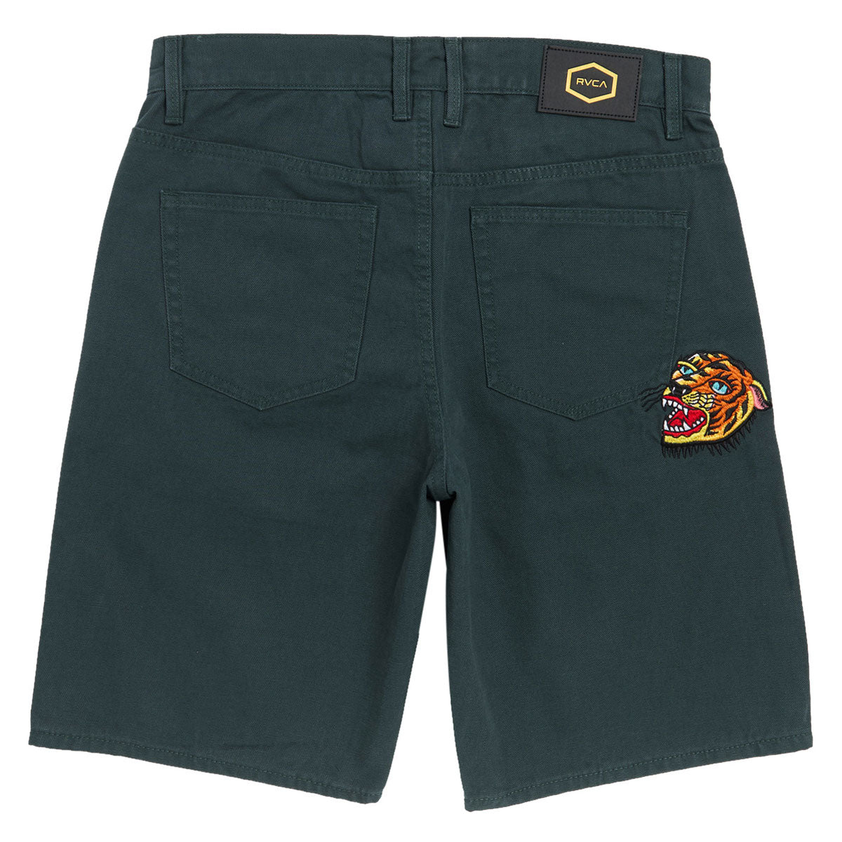 RVCA Kaleb 5 Pocket 21 Shorts - Hunter Green image 2