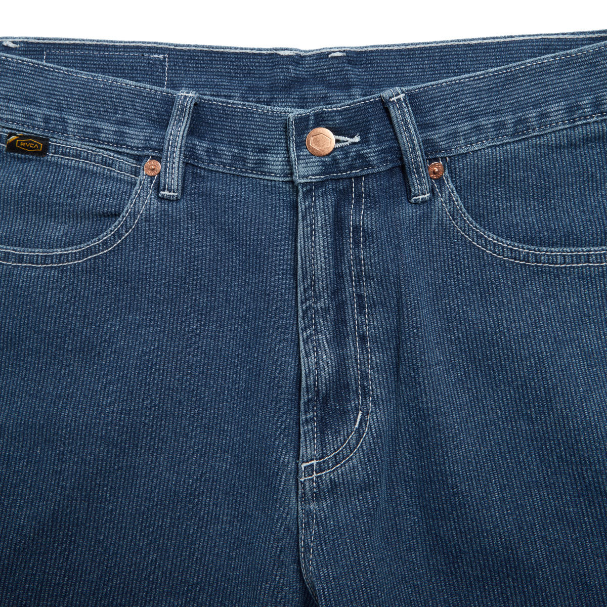 RVCA Dayshift Denim Shorts - Blue Collar image 4