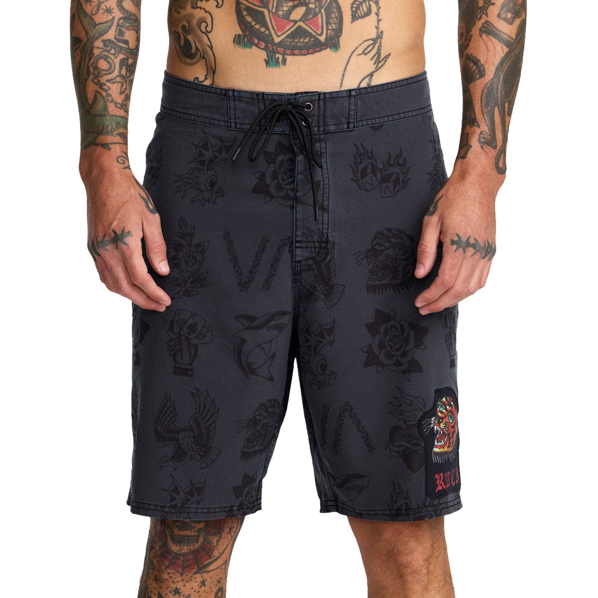 RVCA Kaleb Boardshorts - Black image 3