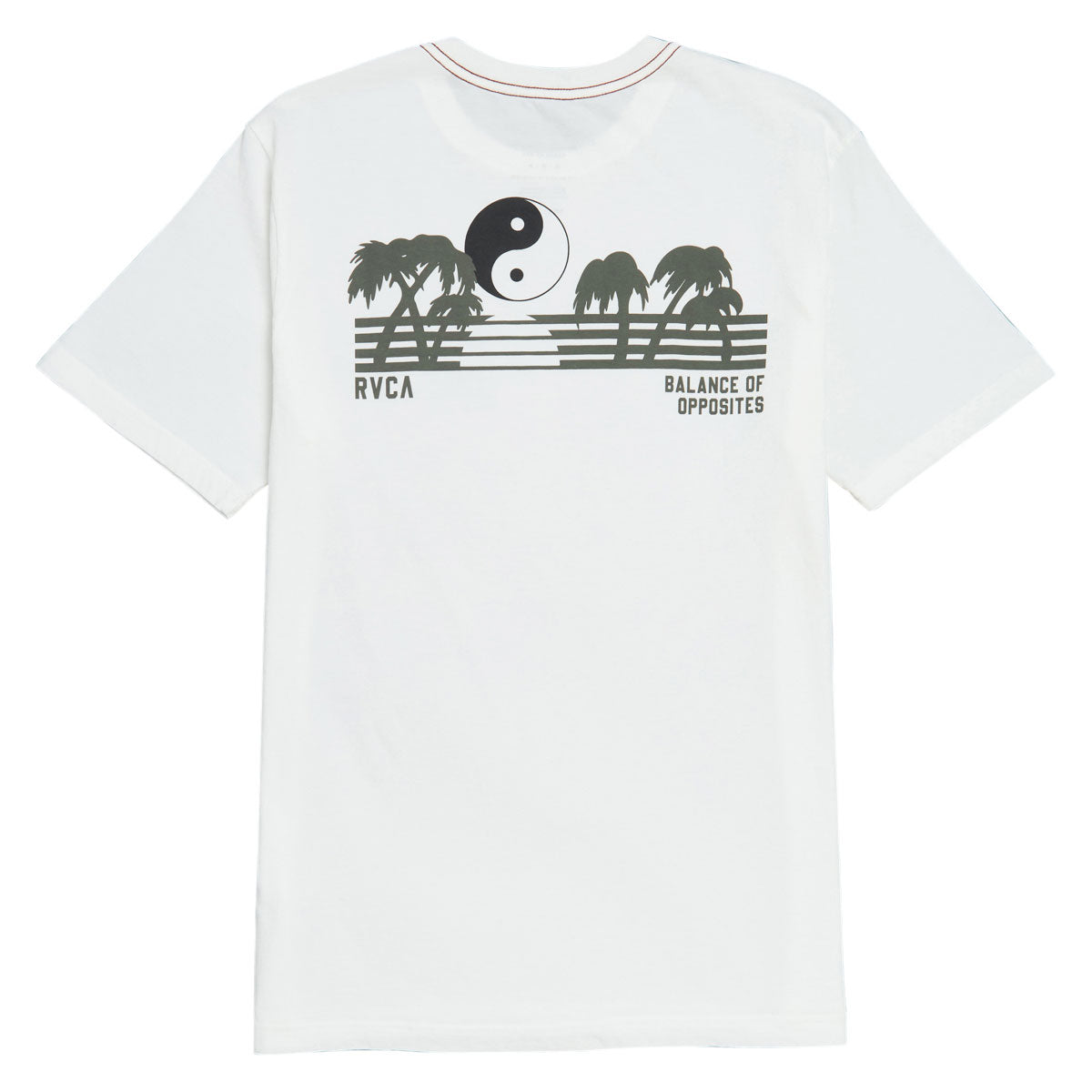 RVCA Balance Horizon T-Shirt - Antique White image 2