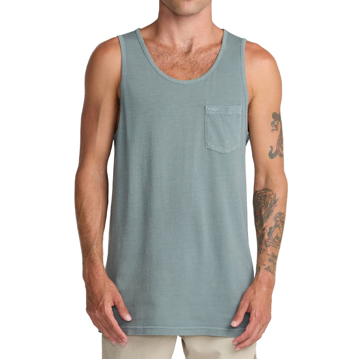 RVCA PTC 2 Pigment Tank Top - Lead image 2