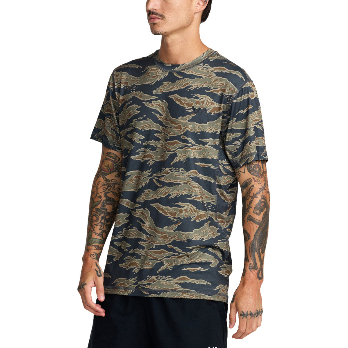 RVCA Sport Vent T-Shirt - Tiger Camo image 4