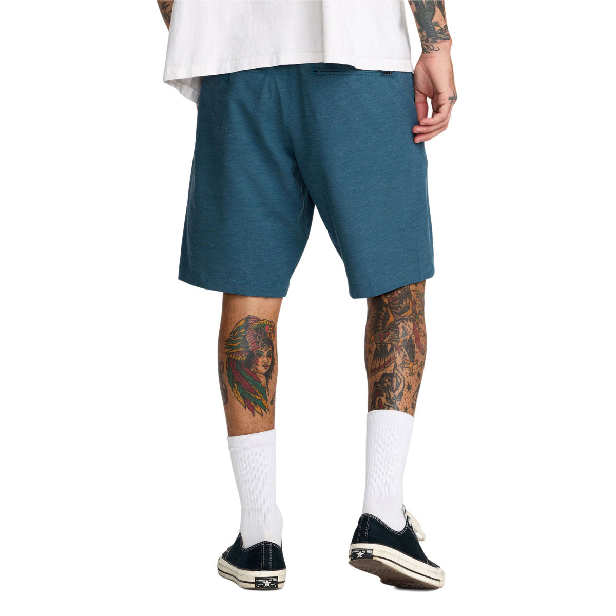 RVCA Sport Course Chino Shorts - Denim Heather image 3