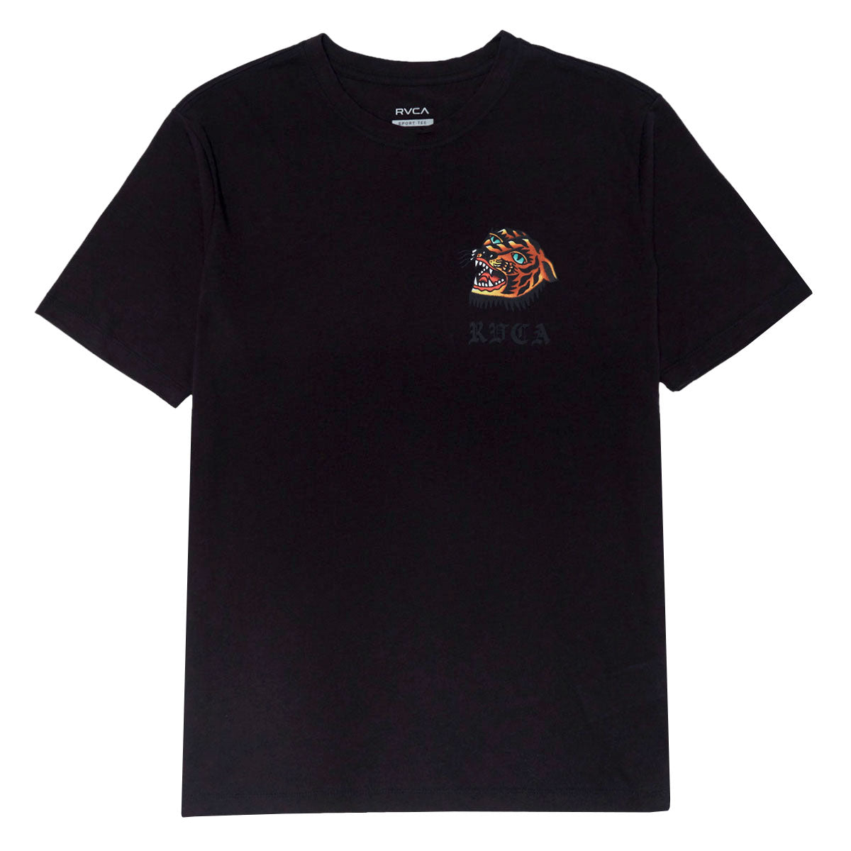 RVCA Kaleb Tiger T-Shirt - Black image 2