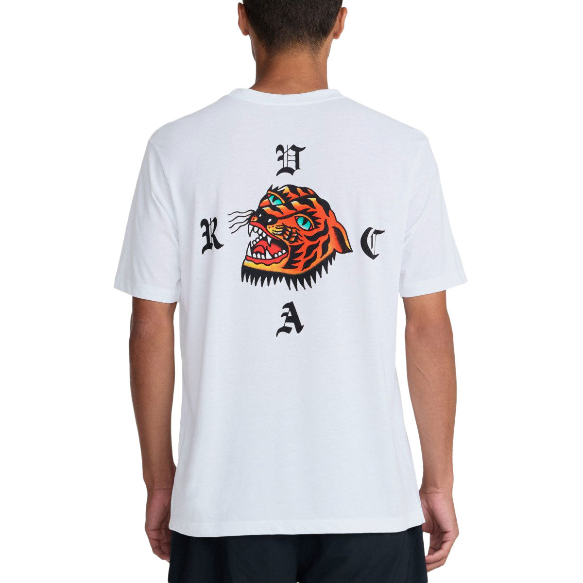 RVCA Kaleb Tiger T-Shirt - White image 4