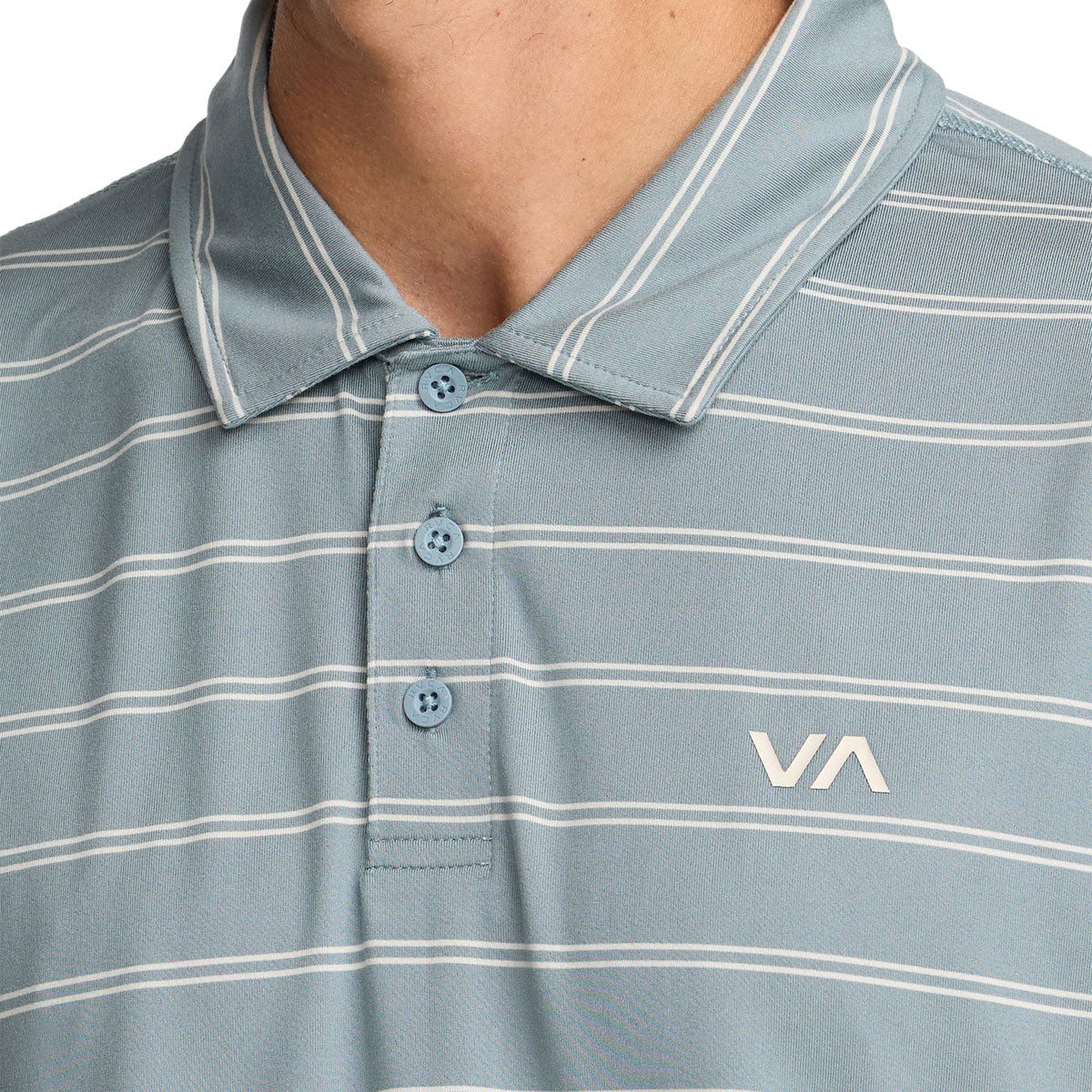 RVCA Sport Vent Polo Shirt - Lead 1 image 3