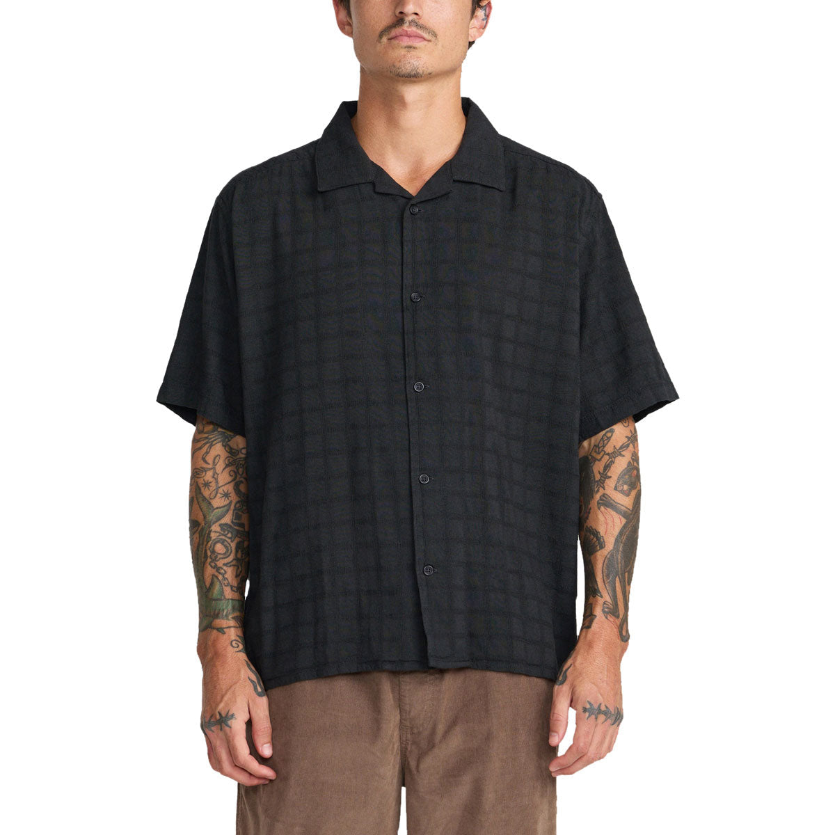 RVCA Vacancy Shirt - Pirate Black image 1