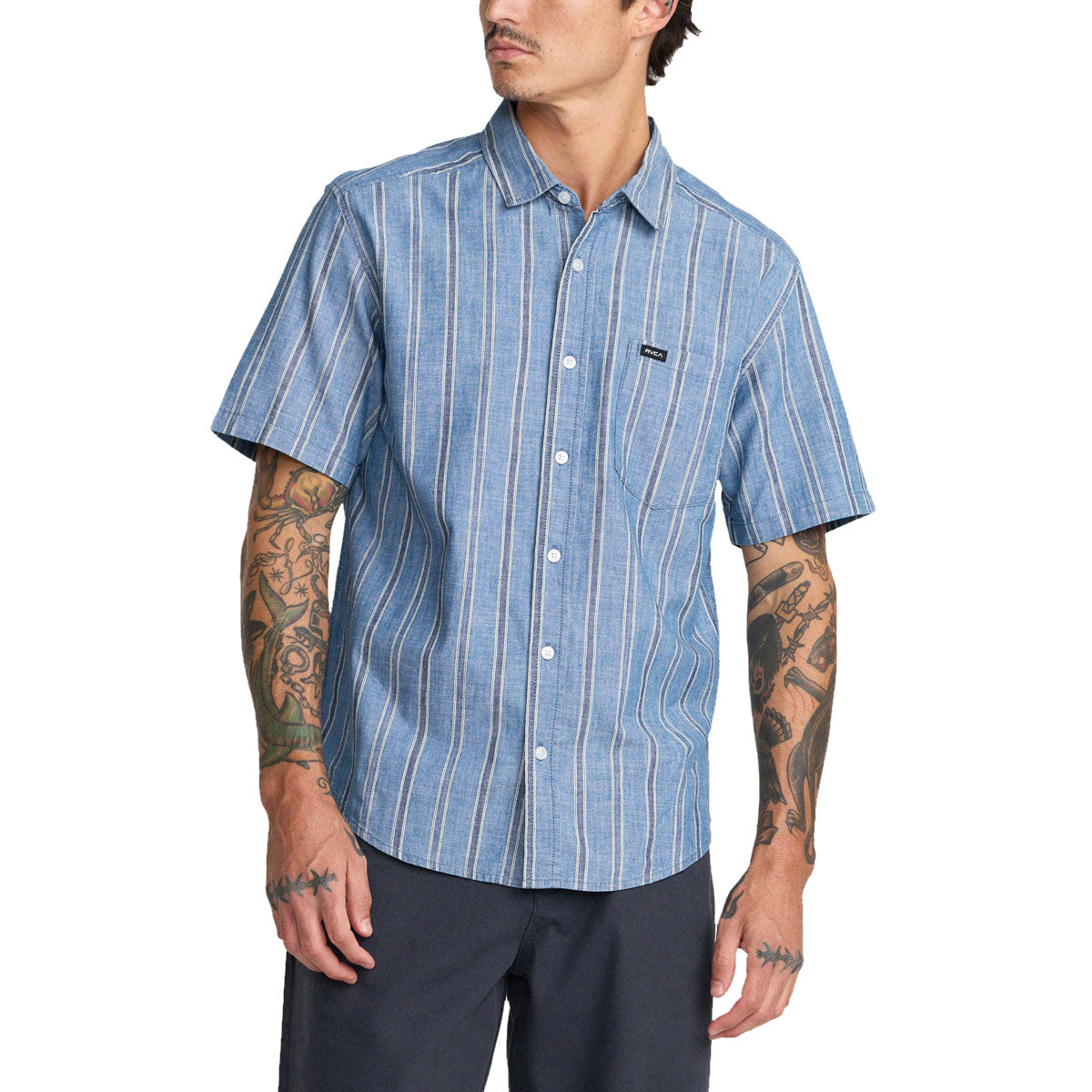 RVCA Denim Days Shirt - Indigo image 1