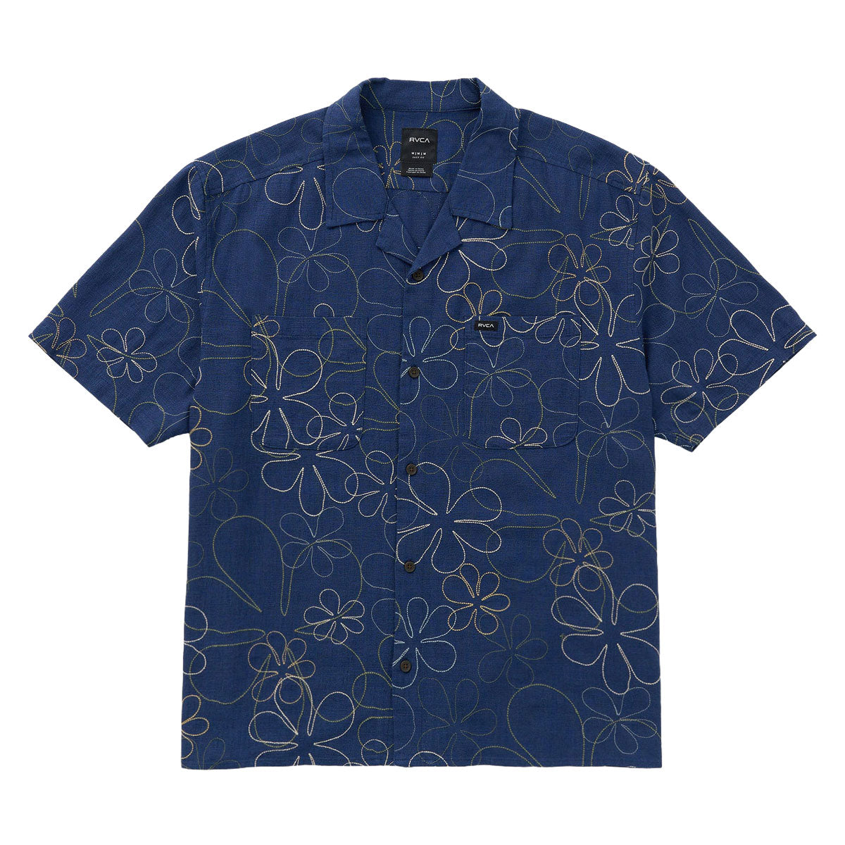 RVCA Full Bloom Shirt - Indigo image 5