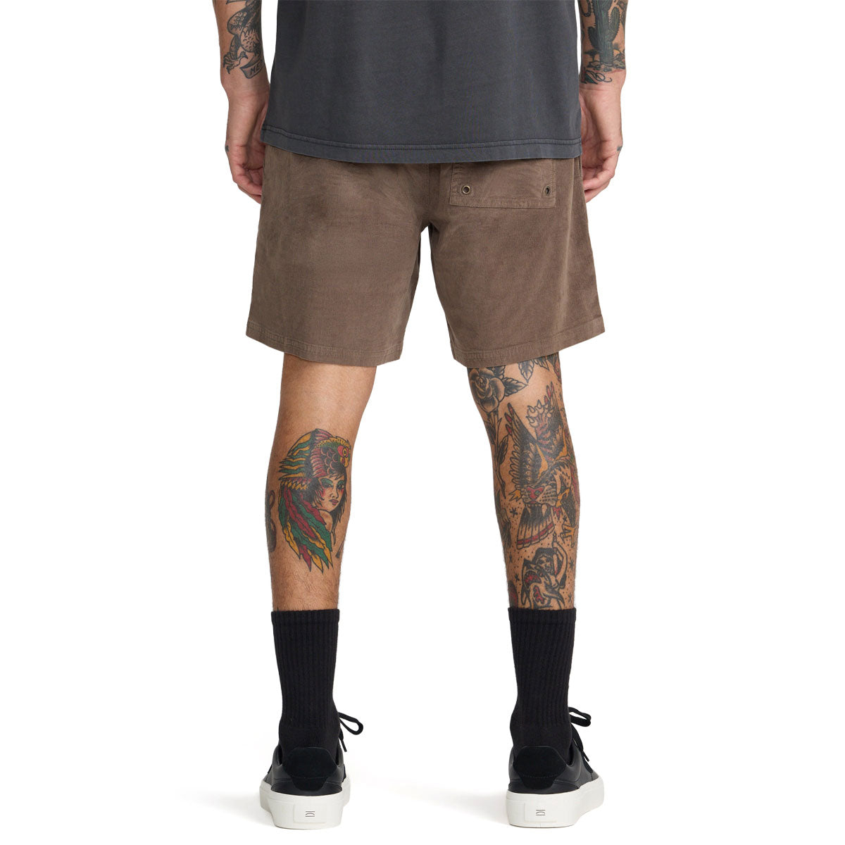 RVCA Escape Elastic Cord Shorts - Mushroom image 3