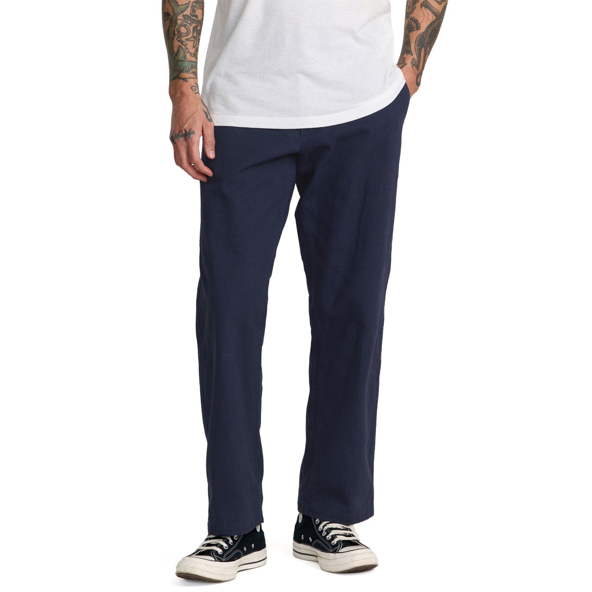 RVCA Americana Chino 2 Pants - Navy Marine image 1