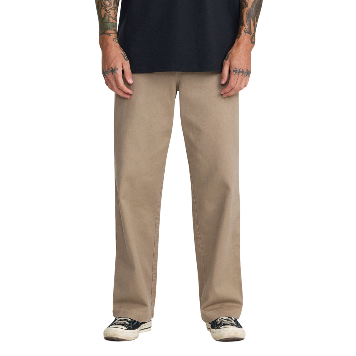 RVCA Big RVCA Chino Pants - Dark Khaki image 1