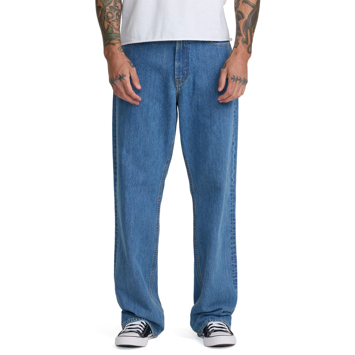RVCA Americana Dayshift Denim Jeans - Blue Collar 2026 image 1