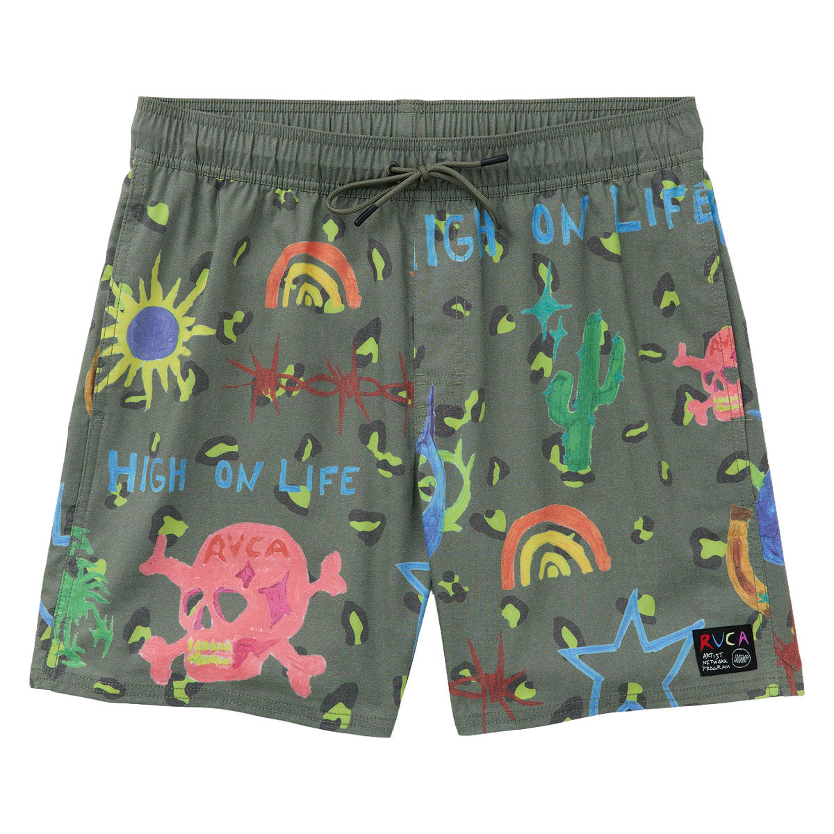 RVCA Dani Skull Elastic 17
