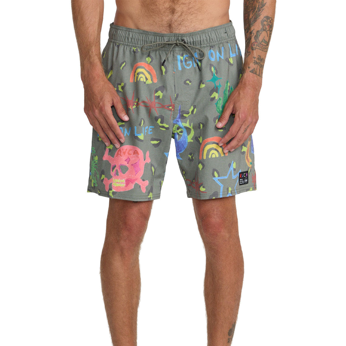 RVCA Dani Skull Elastic 17
