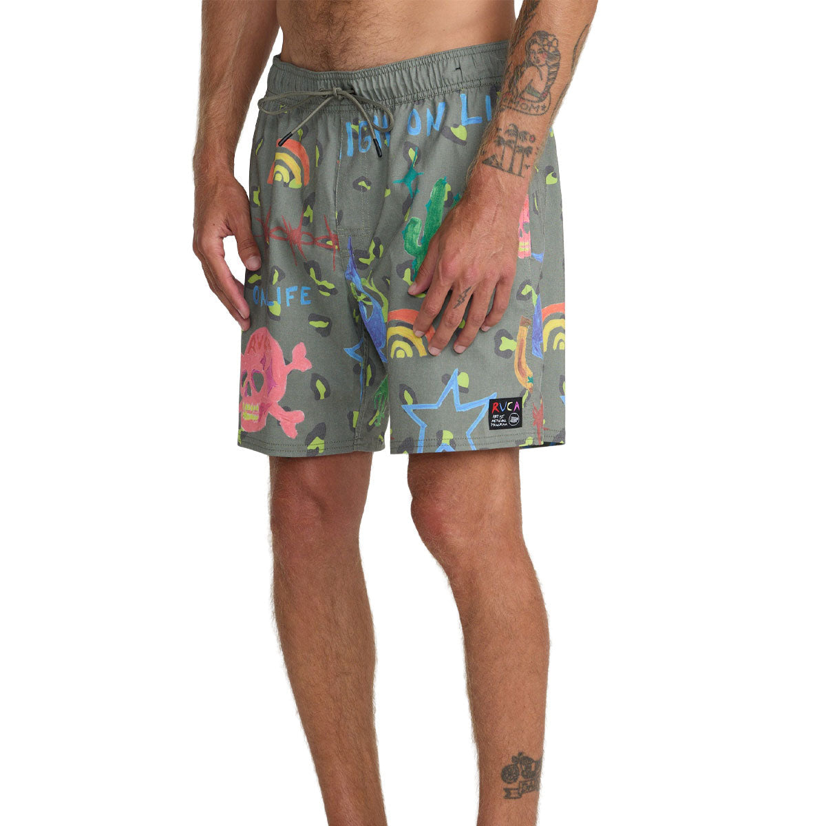RVCA Dani Skull Elastic 17