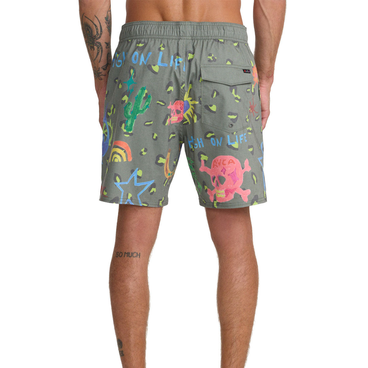 RVCA Dani Skull Elastic 17