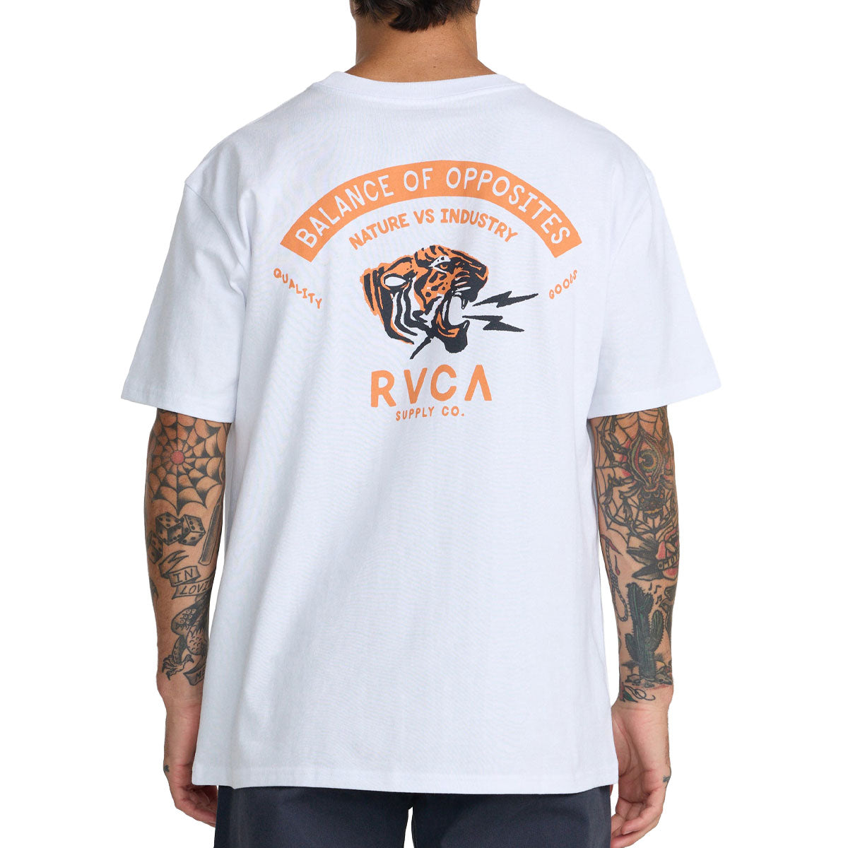 RVCA Bengal Supply T-Shirt - White image 4