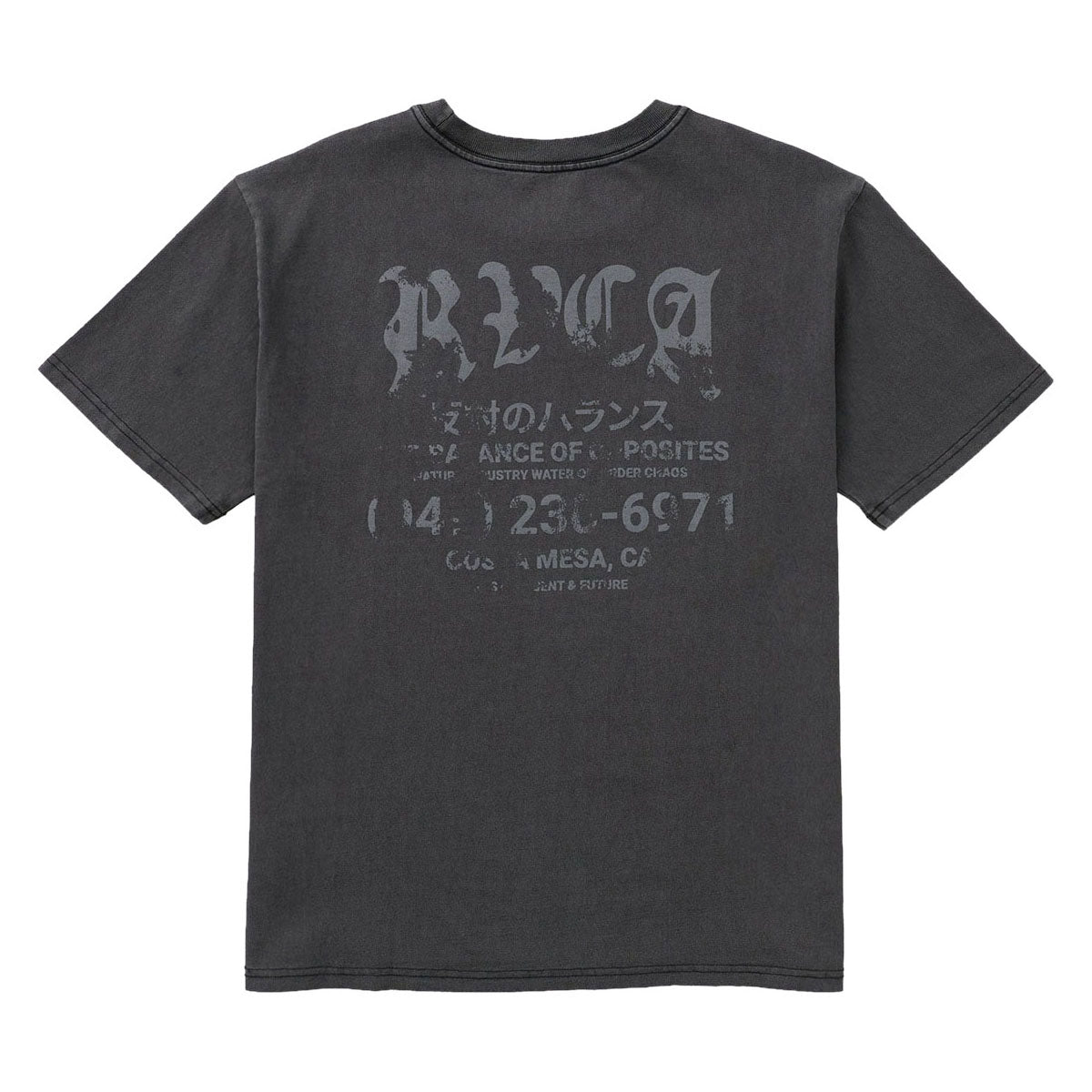 RVCA Big Press T-Shirt - Black image 2