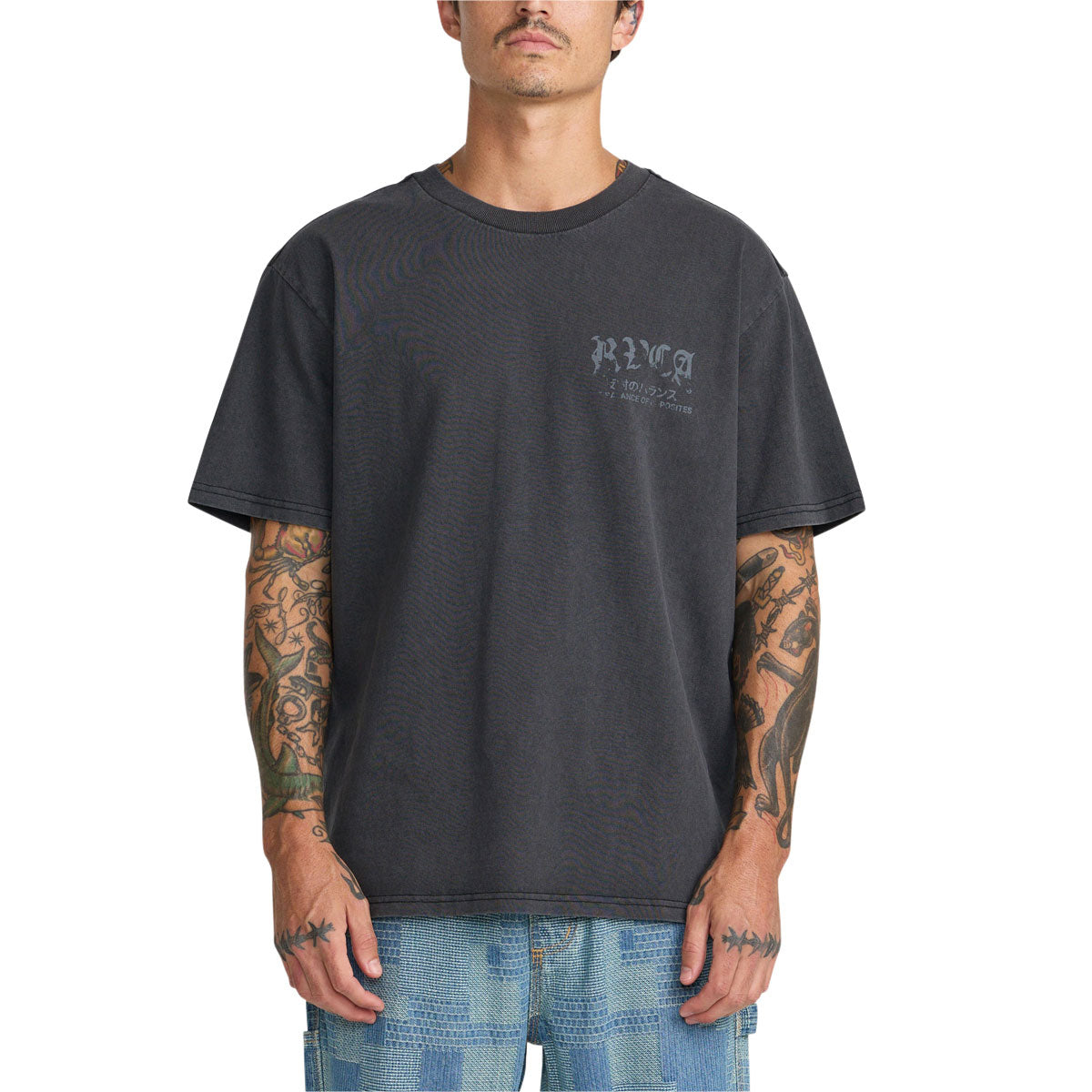 RVCA Big Press T-Shirt - Black image 3