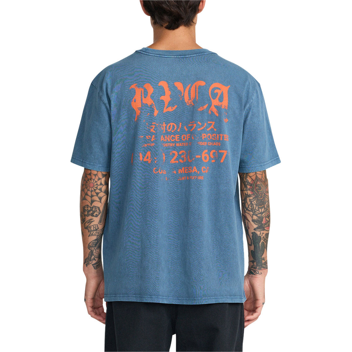 RVCA Big Press T-Shirt - Dark Denim image 4