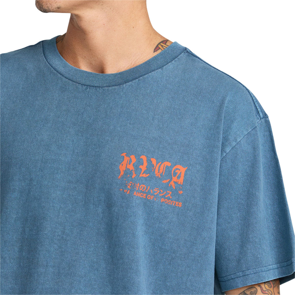 RVCA Big Press T-Shirt - Dark Denim image 5
