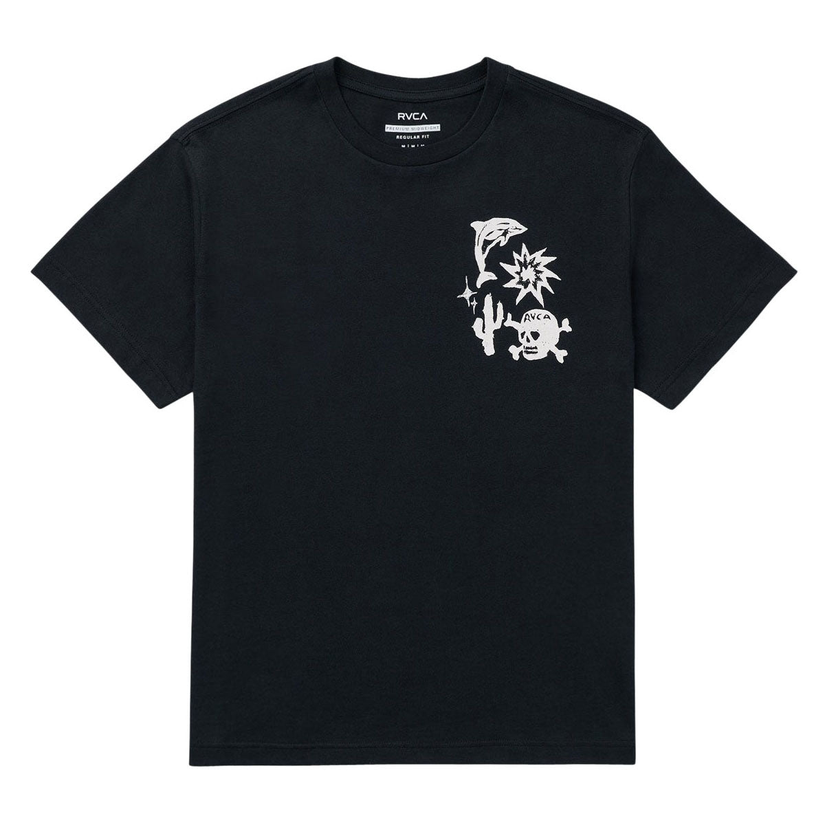 RVCA High On Life T-Shirt - Black image 2