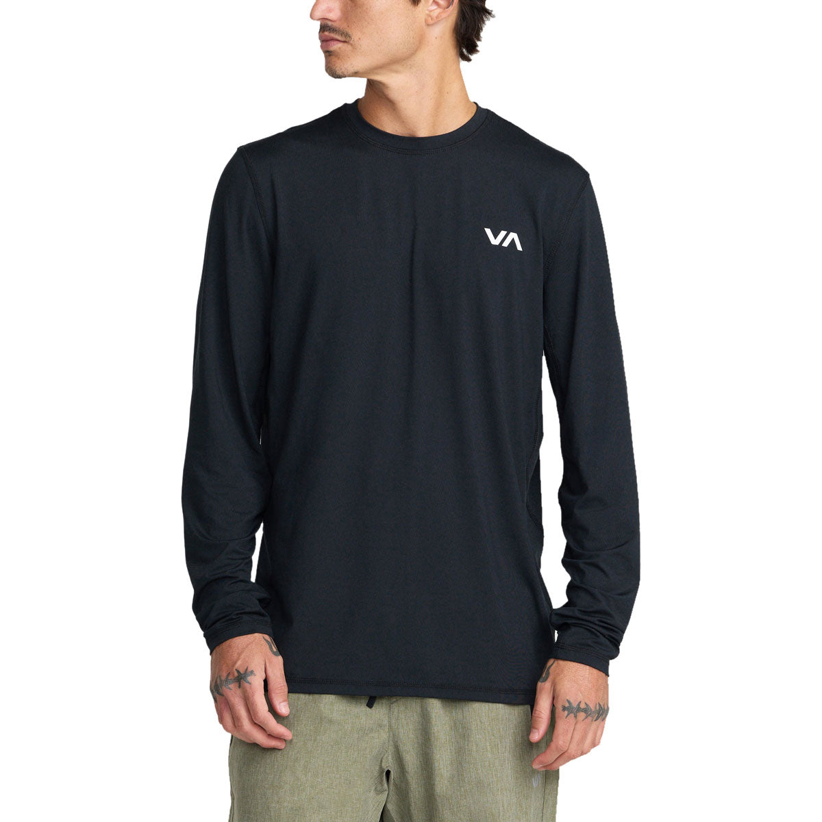 RVCA Sport Vent Long Sleeve Shirt - Black 2026 image 1