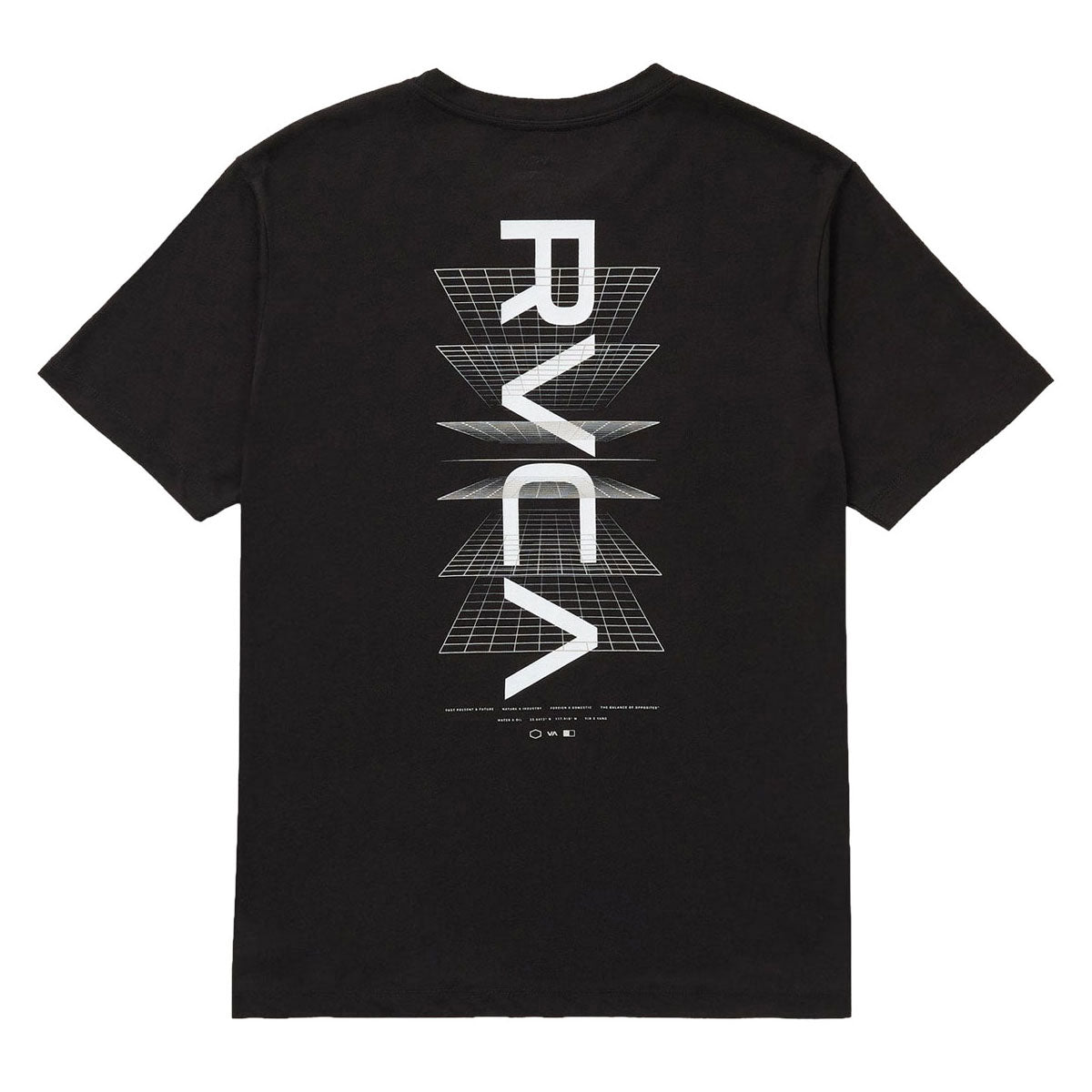 RVCA Inter RVCA T-Shirt - Black image 2