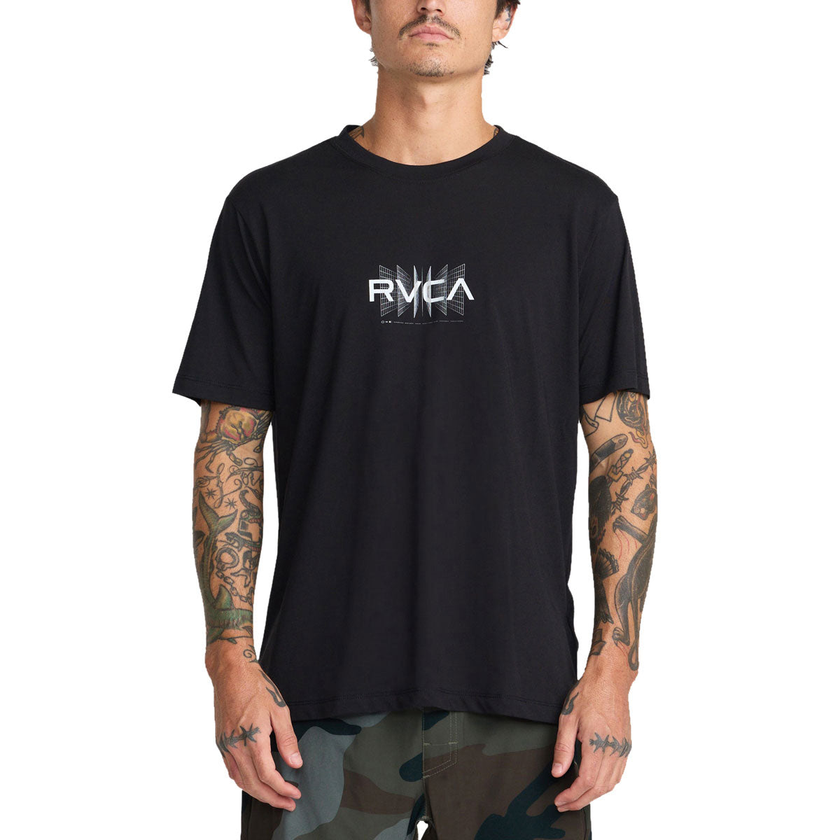 RVCA Inter RVCA T-Shirt - Black image 3