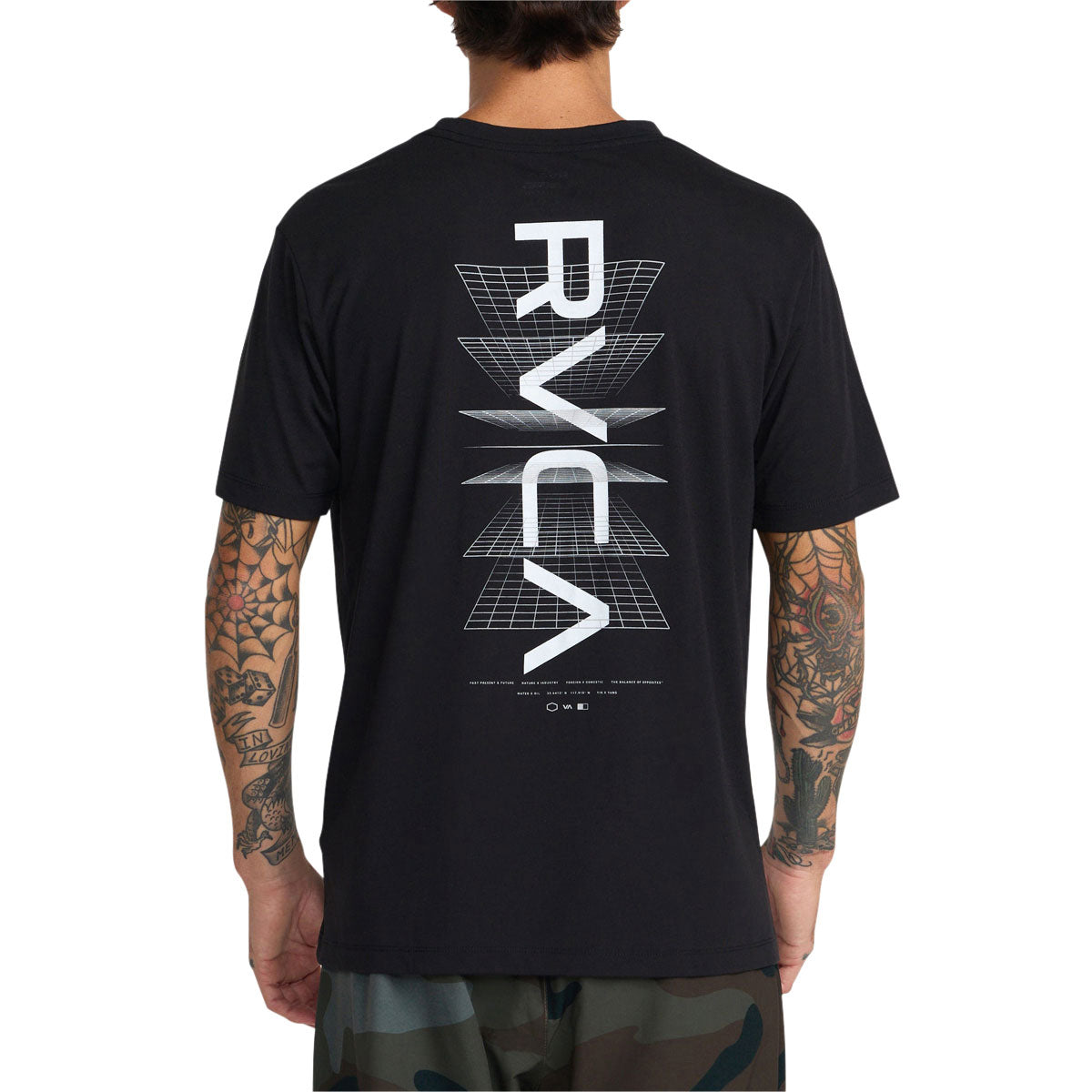 RVCA Inter RVCA T-Shirt - Black image 4