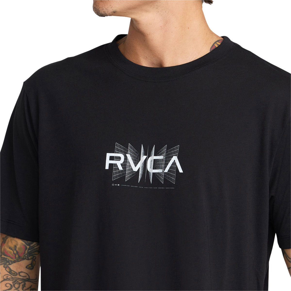 RVCA Inter RVCA T-Shirt - Black image 5