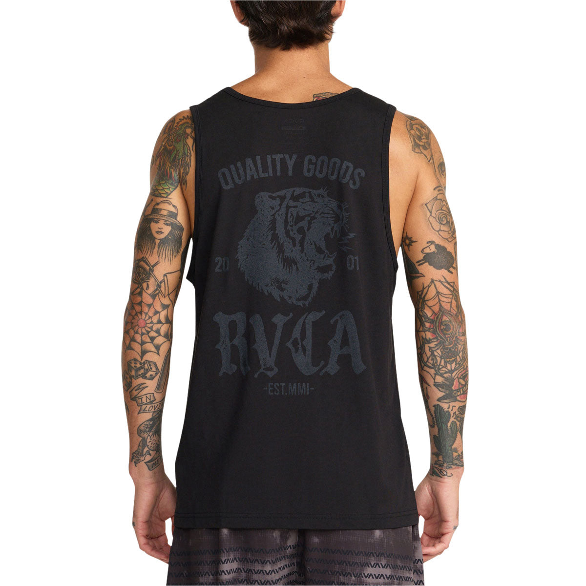 RVCA Big Cat Tank Top - Black image 4