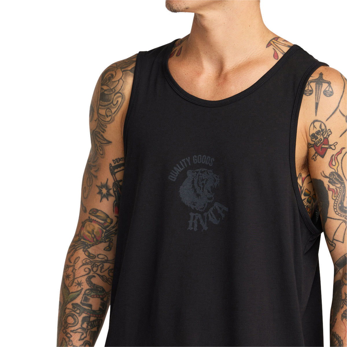RVCA Big Cat Tank Top - Black image 5