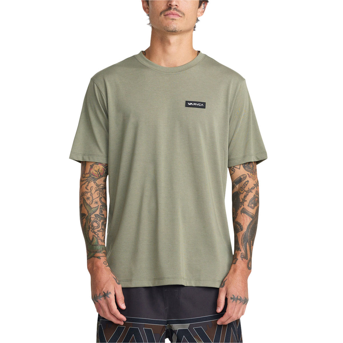 RVCA Icon T-Shirt - Army image 3