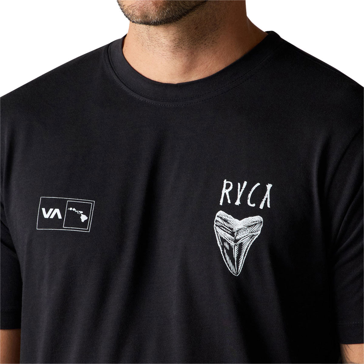 RVCA Ben Horton Hawaii T-Shirt - Black image 5