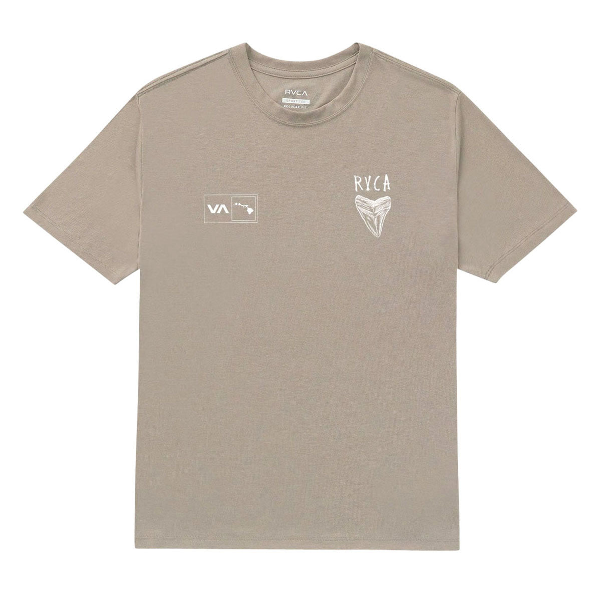 RVCA Ben Horton Hawaii T-Shirt - Brown Stone image 1