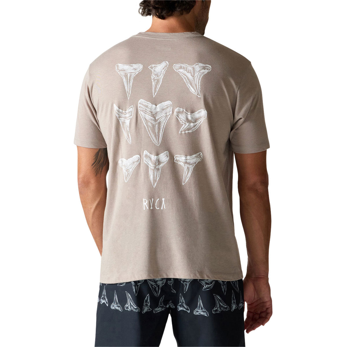 RVCA Ben Horton Hawaii T-Shirt - Brown Stone image 4