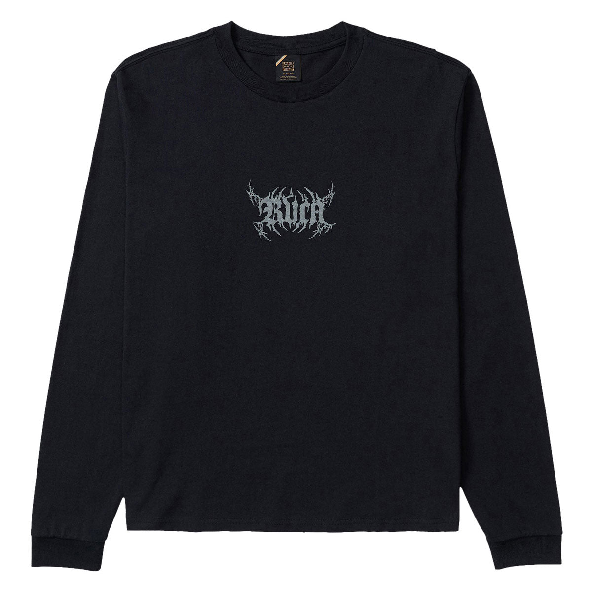 RVCA Virus Long Sleeve T-Shirt - Black image 1