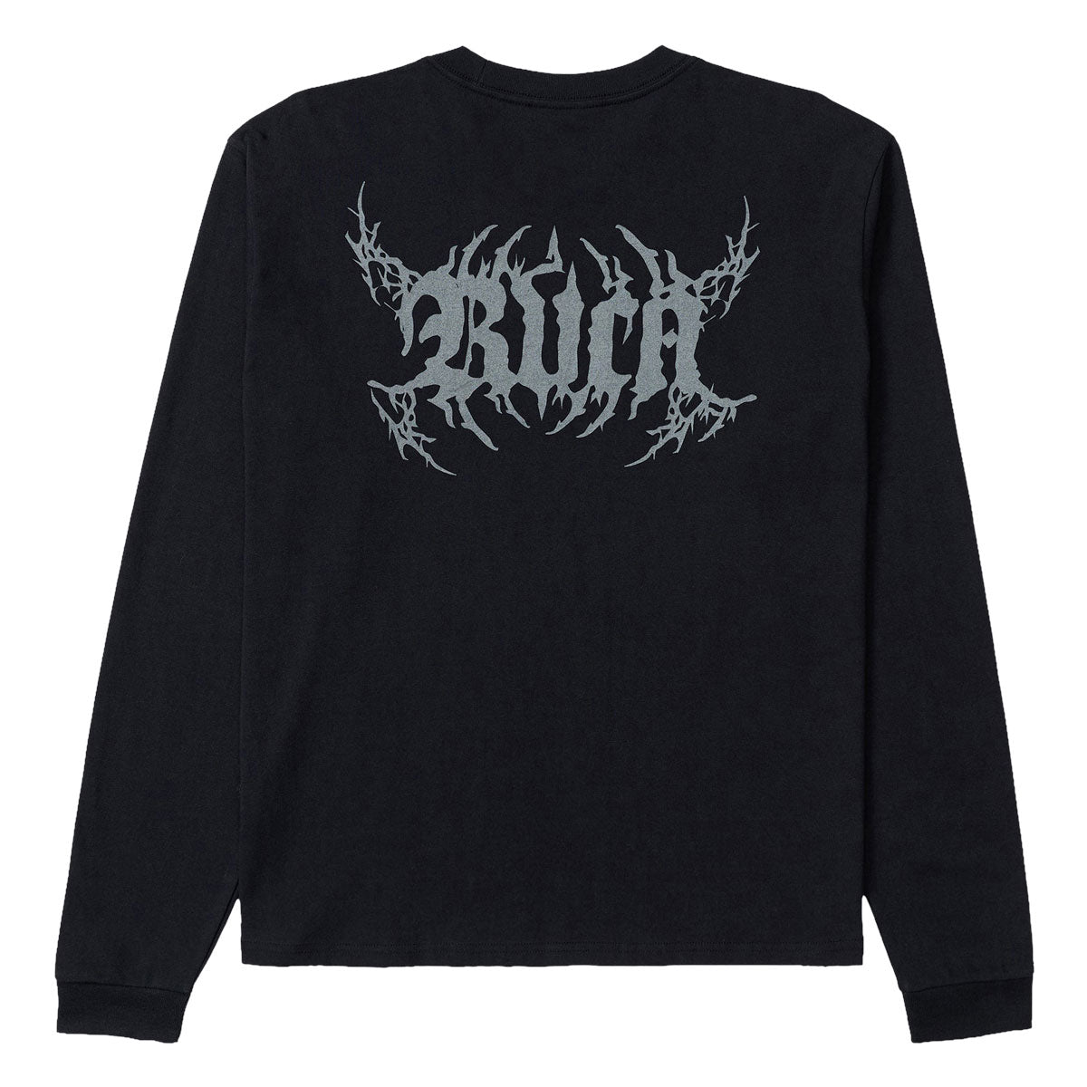 RVCA Virus Long Sleeve T-Shirt - Black image 2