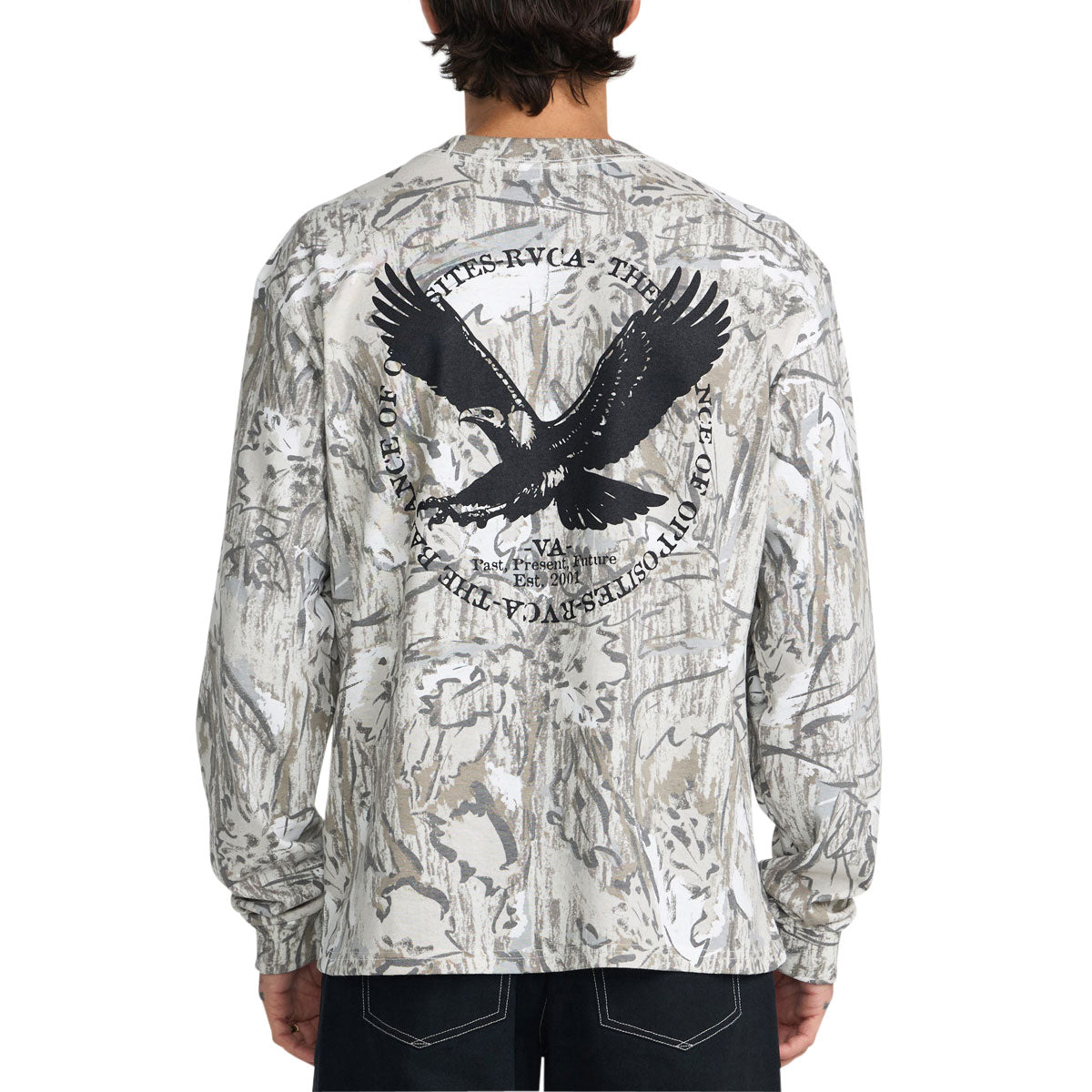RVCA Vulture Culture Long Sleeve T-Shirt - Camo image 4