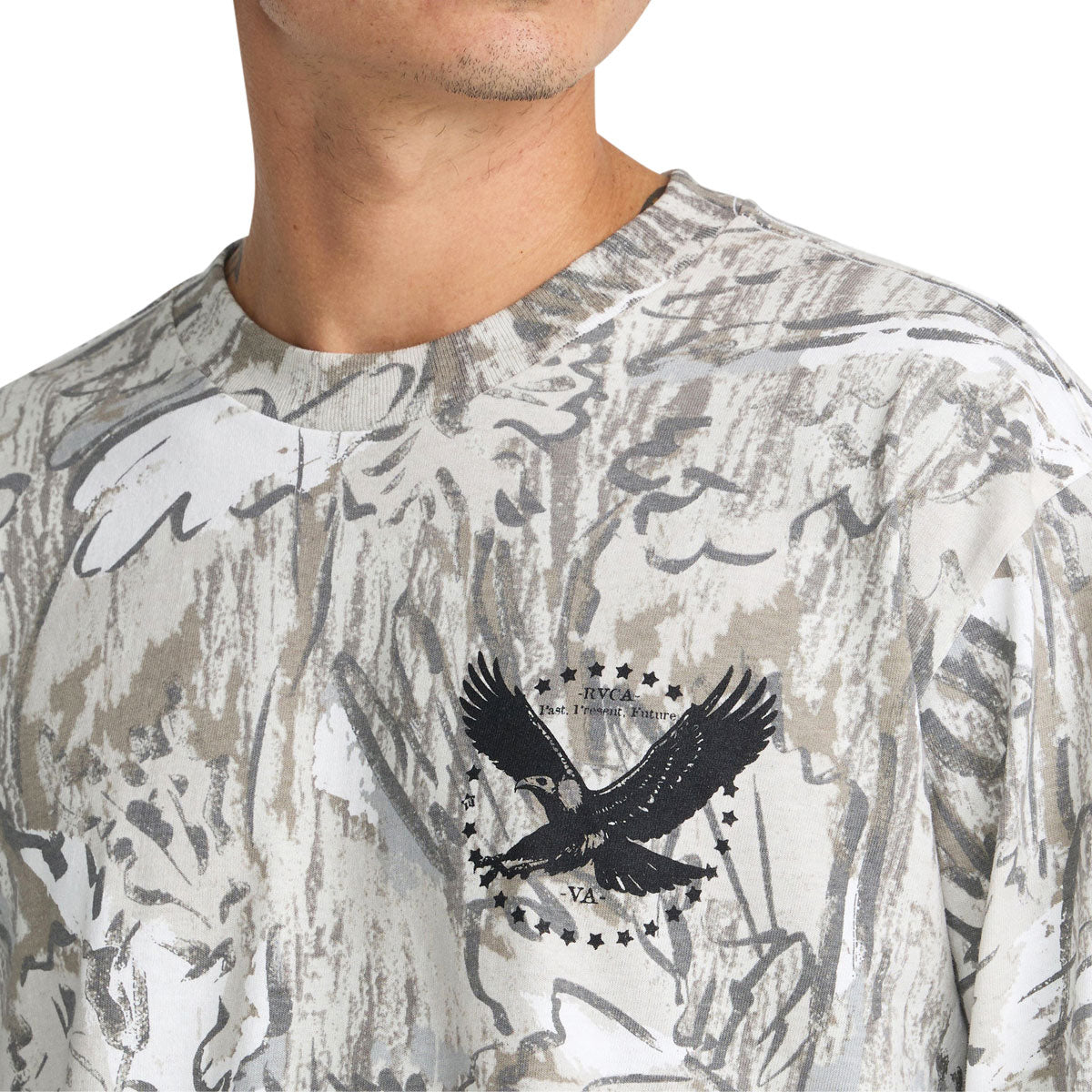 RVCA Vulture Culture Long Sleeve T-Shirt - Camo image 5