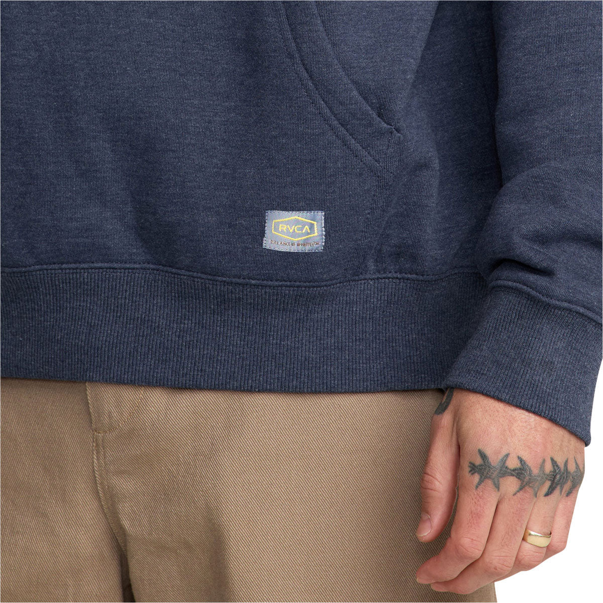 RVCA Dayshift Hoodie - Navy Heather image 3