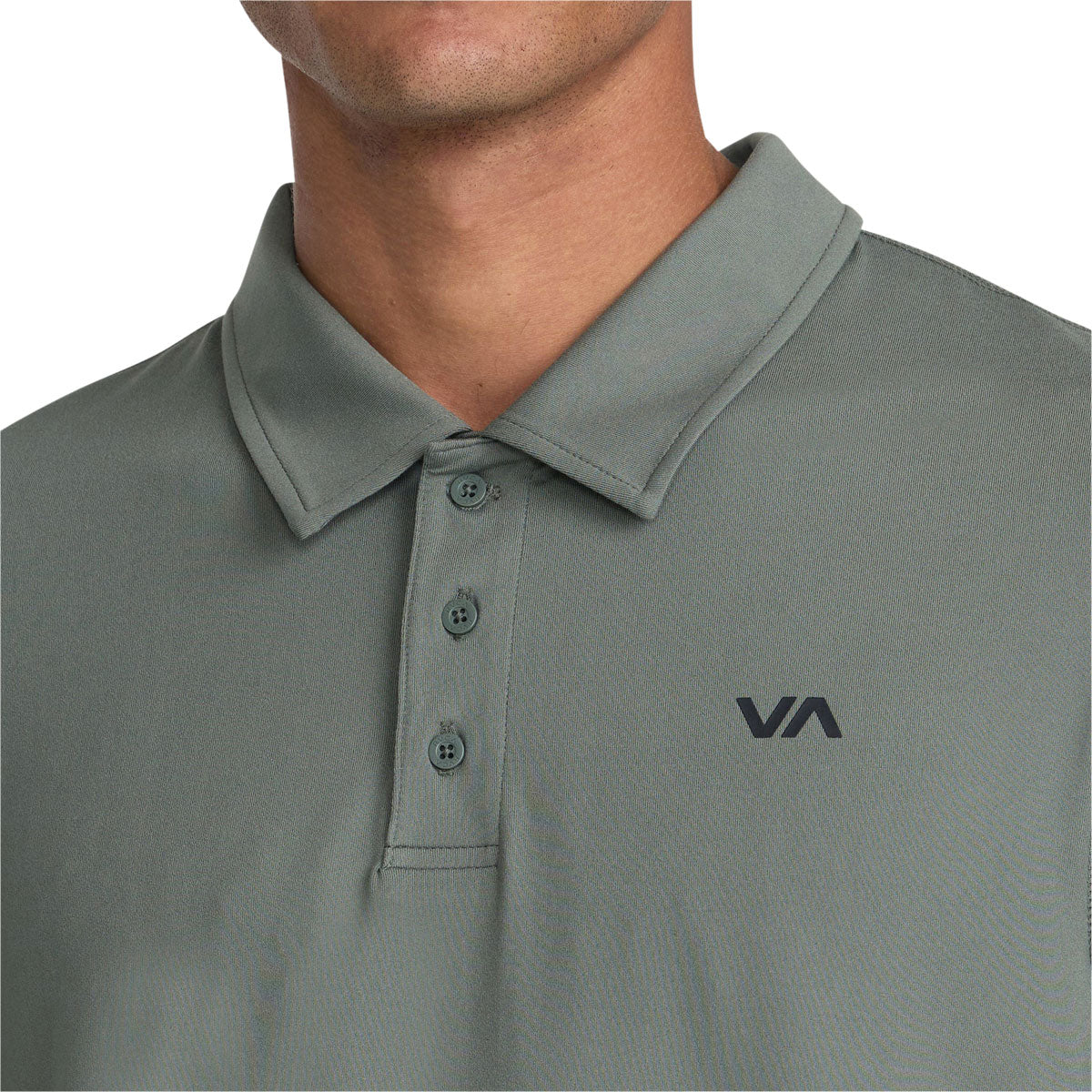 RVCA Sport Vent Polo Shirt - Sage Leaf II image 5