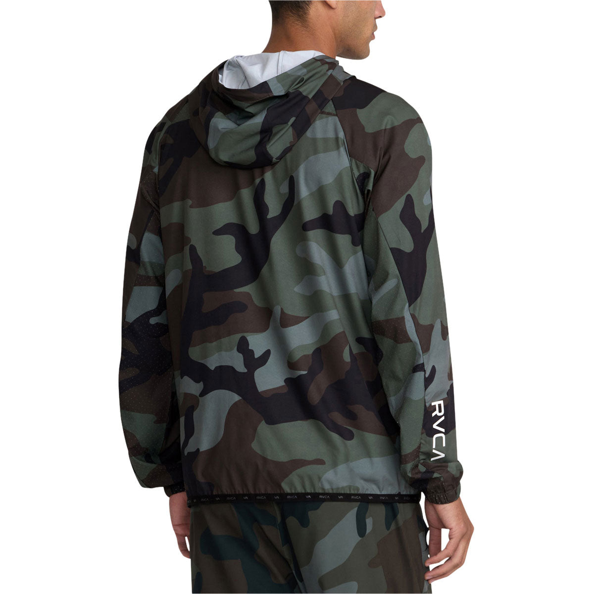 RVCA Yogger III Jacket - Green Camo II image 2