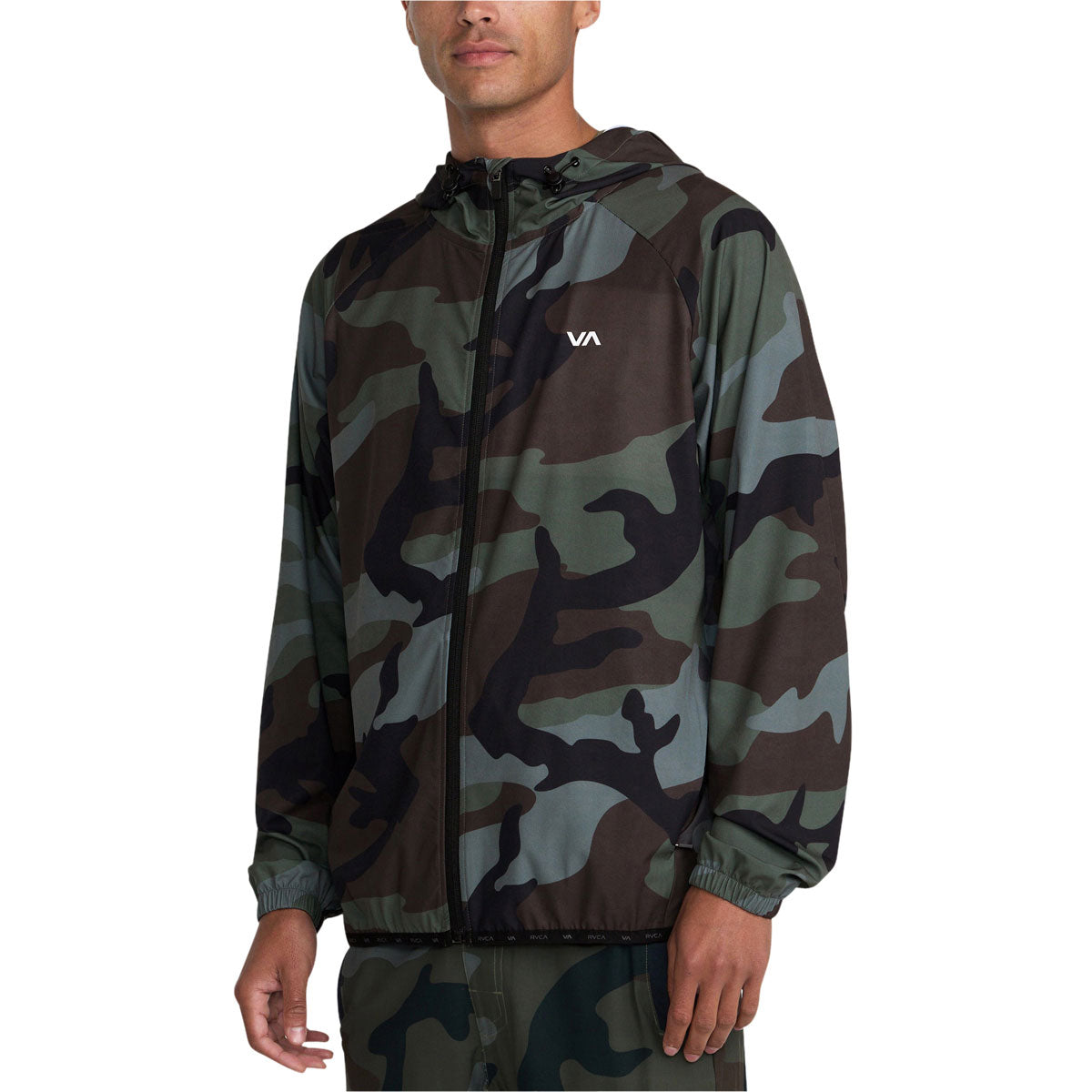 RVCA Yogger III Jacket - Green Camo II image 4