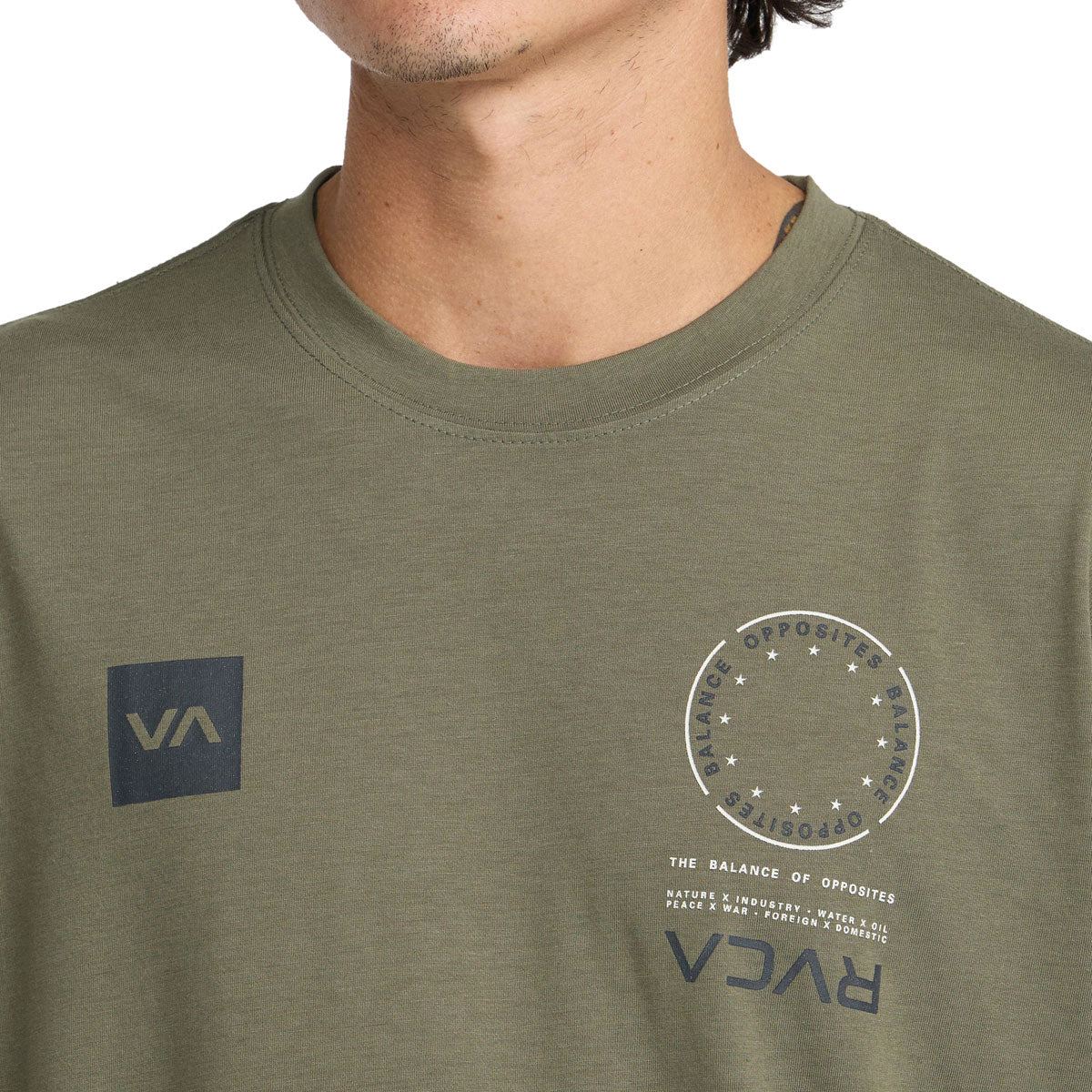 RVCA VA Mark 2 T-Shirt - Army image 5