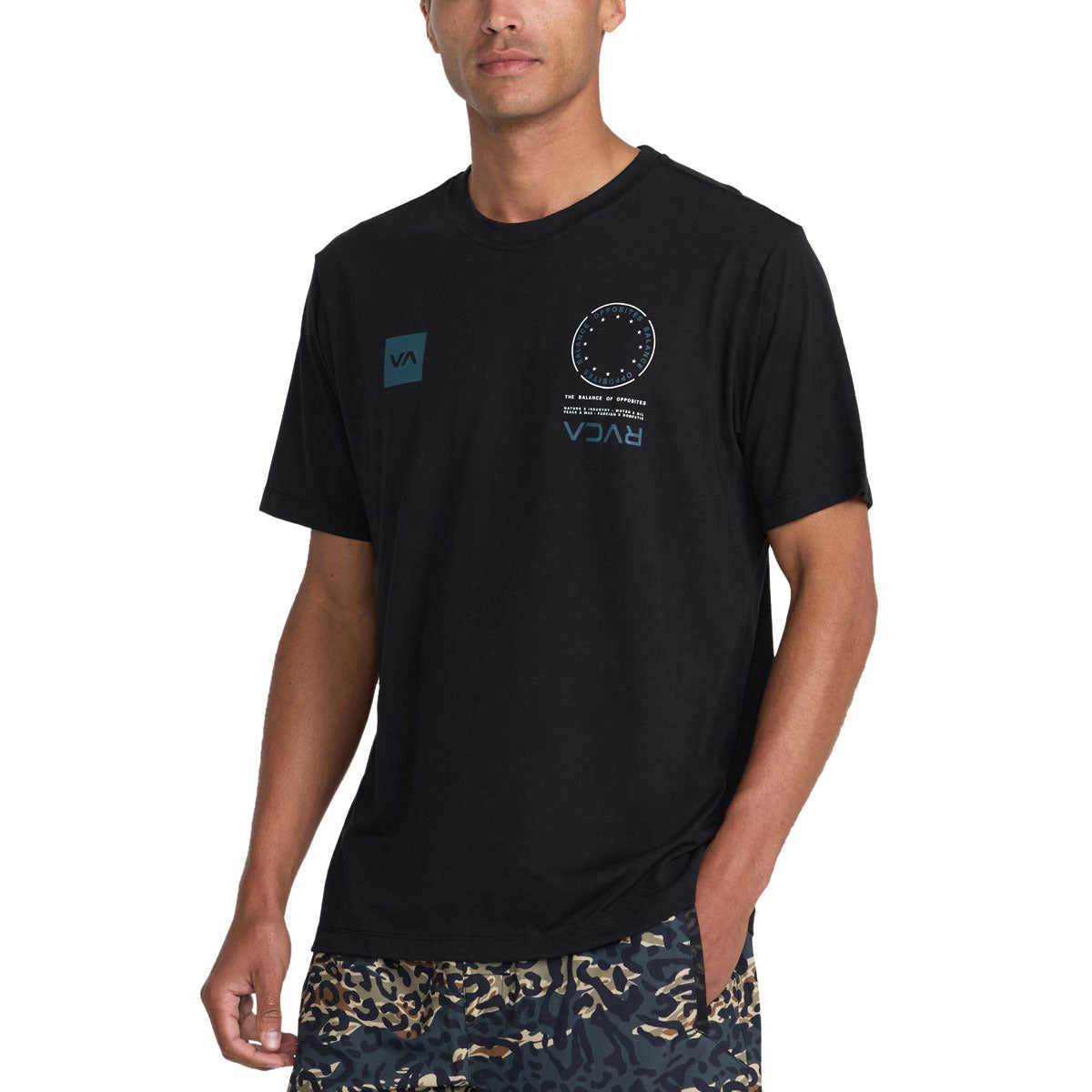 RVCA VA Mark 2 T-Shirt - Black image 3