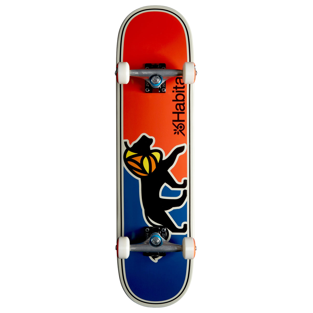 Habitat Lion Pre-Built Skateboard Complete - 8.00