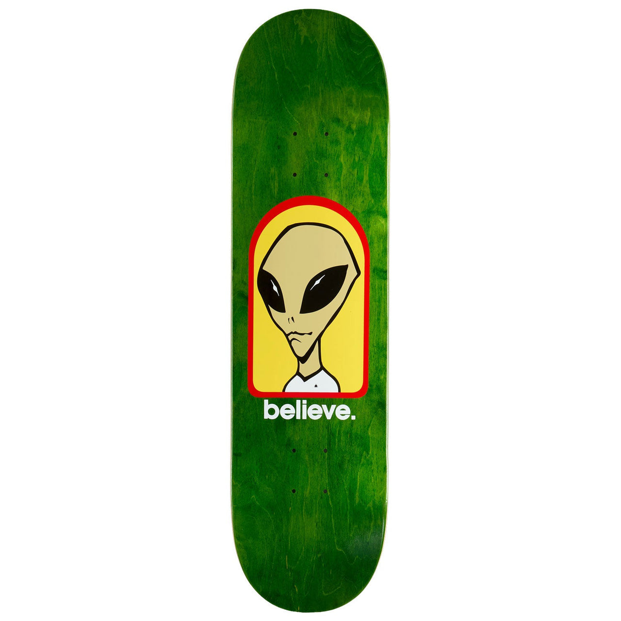 Alien Workshop Believe Skateboard Deck - Assorted Stains - 8.125
